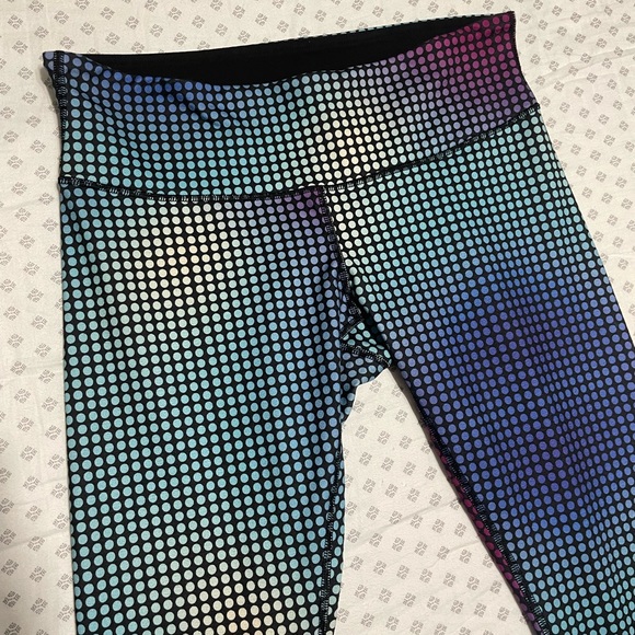 Lululemon Wunder Under Pant III, Cosmic Dot White Multi / Black - Picture 5 of 11